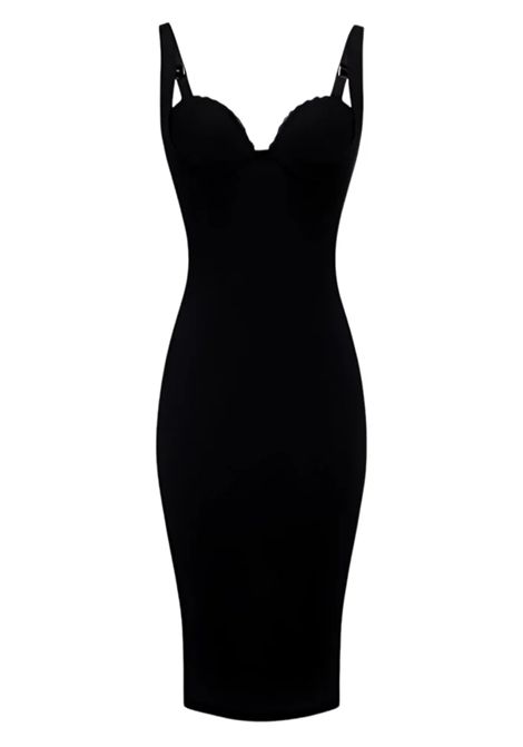 Abito Elisabetta Franchi donna AB85052E2 110 nero tubino ELISABETTA FRANCHI | Abiti | AB85052E2110